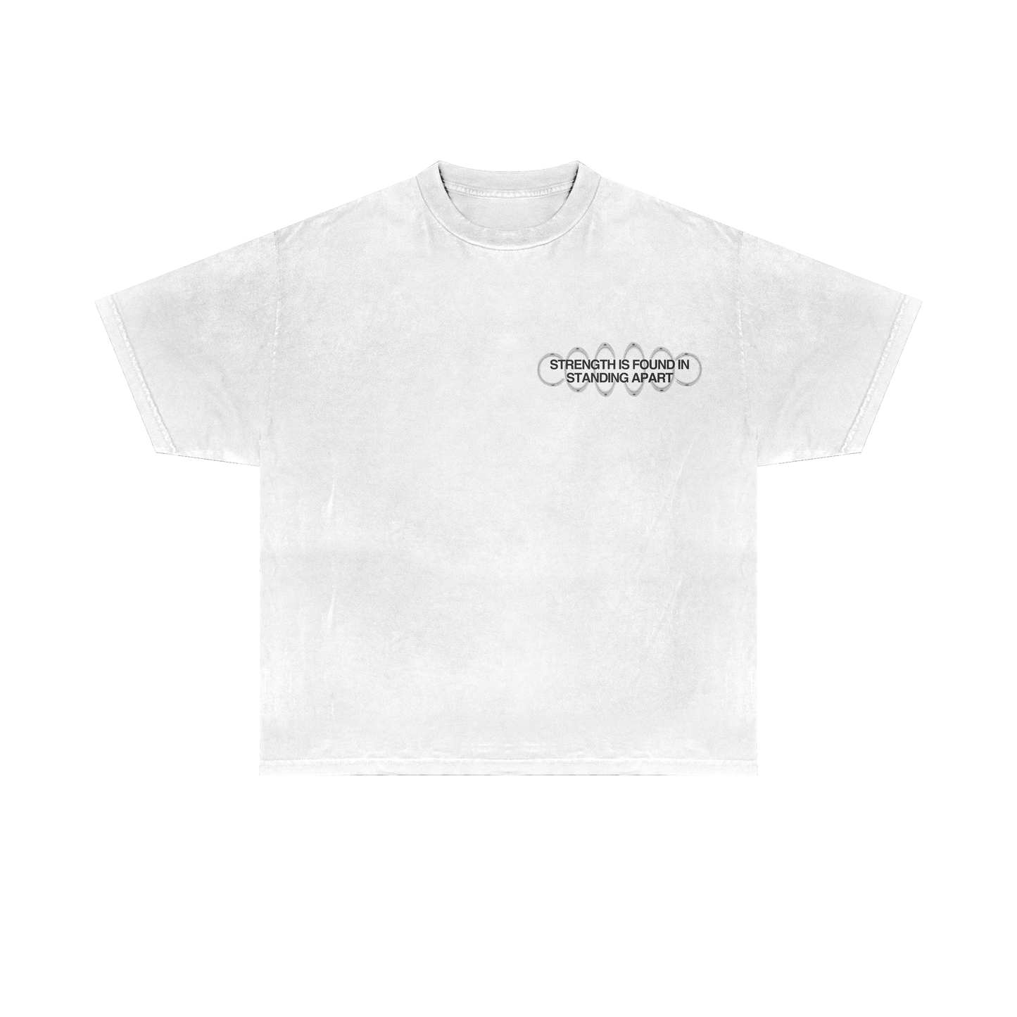 One N Only White Standing T